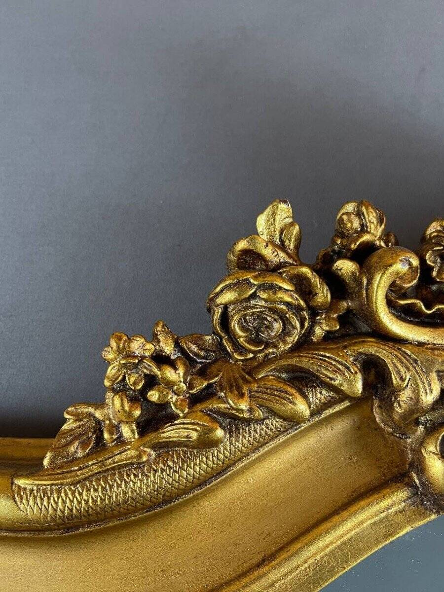 Napoleon III Gilded Mirror, 19th Century
