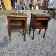 Paire de table de chevet style Louis XV en chêne