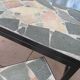 Brutalist Flag Stone nesting Tables, set of 3