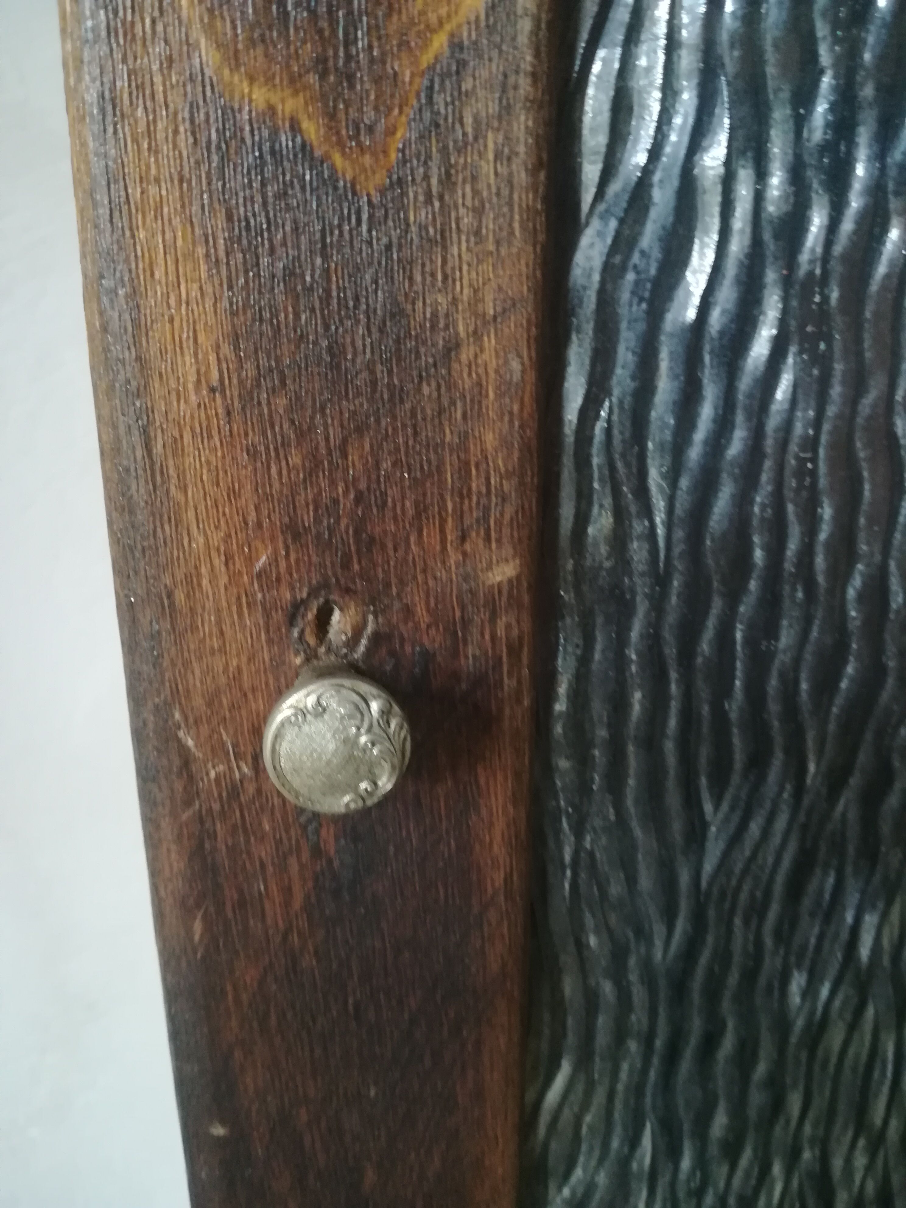 Wooden medicine cabinet