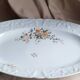Large serving dish in Limoges porcelain