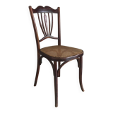 Vintage caned bistro chair