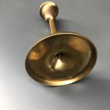 Classic brass candle holder