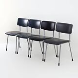 1231 tubular chairs by ontwerpbureau gispen for gispen, c. 1960s | set of 4