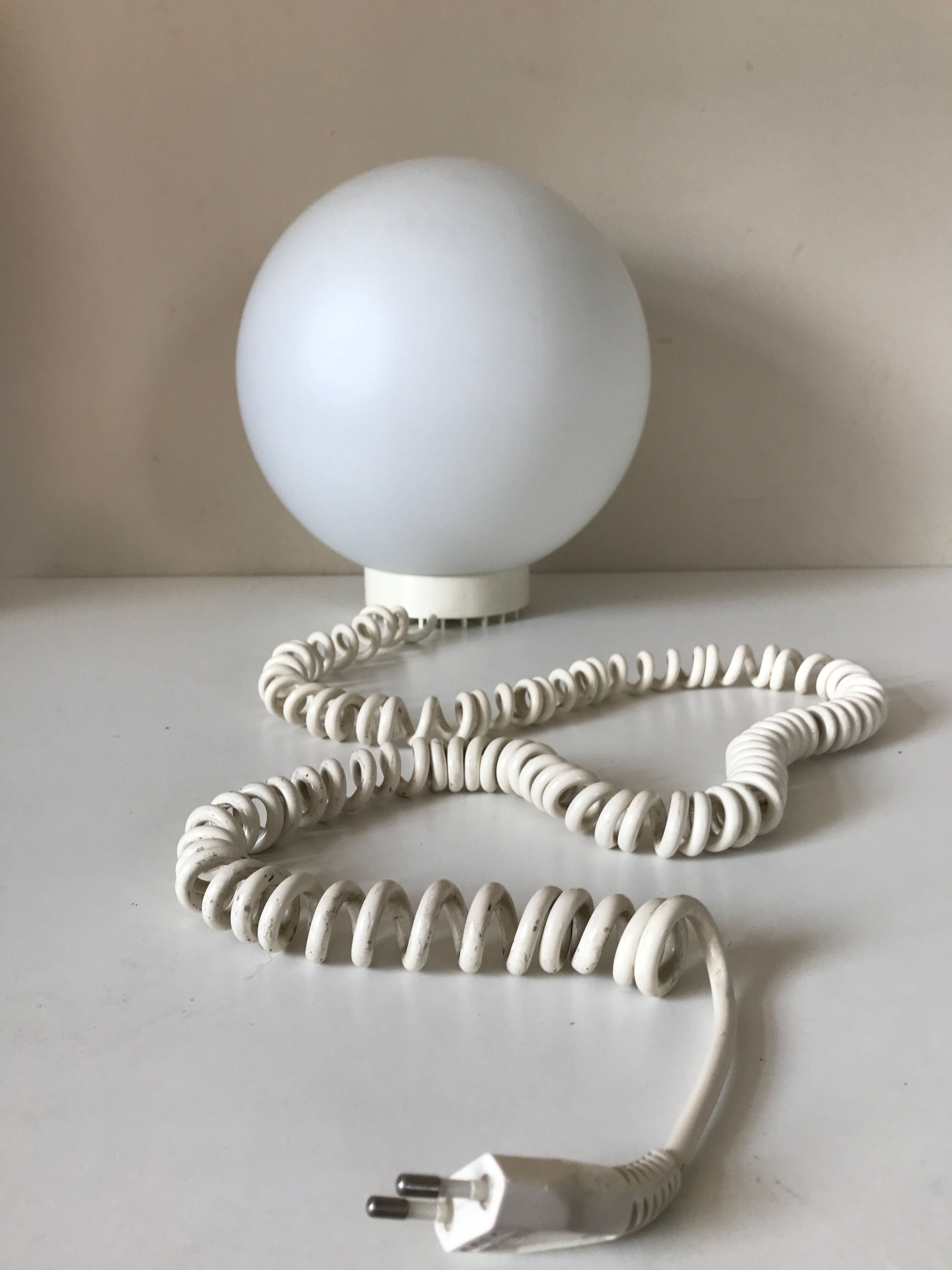 Vintage ball lamp design 70s