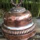 Old copper bell, copper kitchen utensil