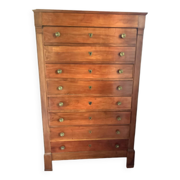Semainier en bois massif