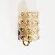 Single Murano glass 'bubble' sconce by Helena Tynell for Glashutte Limburg