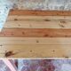 Table de ferme terracotta