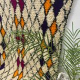 Handcrafted Moroccan Berber carpet 190 x 100 CM