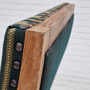 Chaise à bascule danoise à dossier haut, très bon état d'origine.