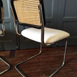 2 chairs cesca Marcel Breuer 1970