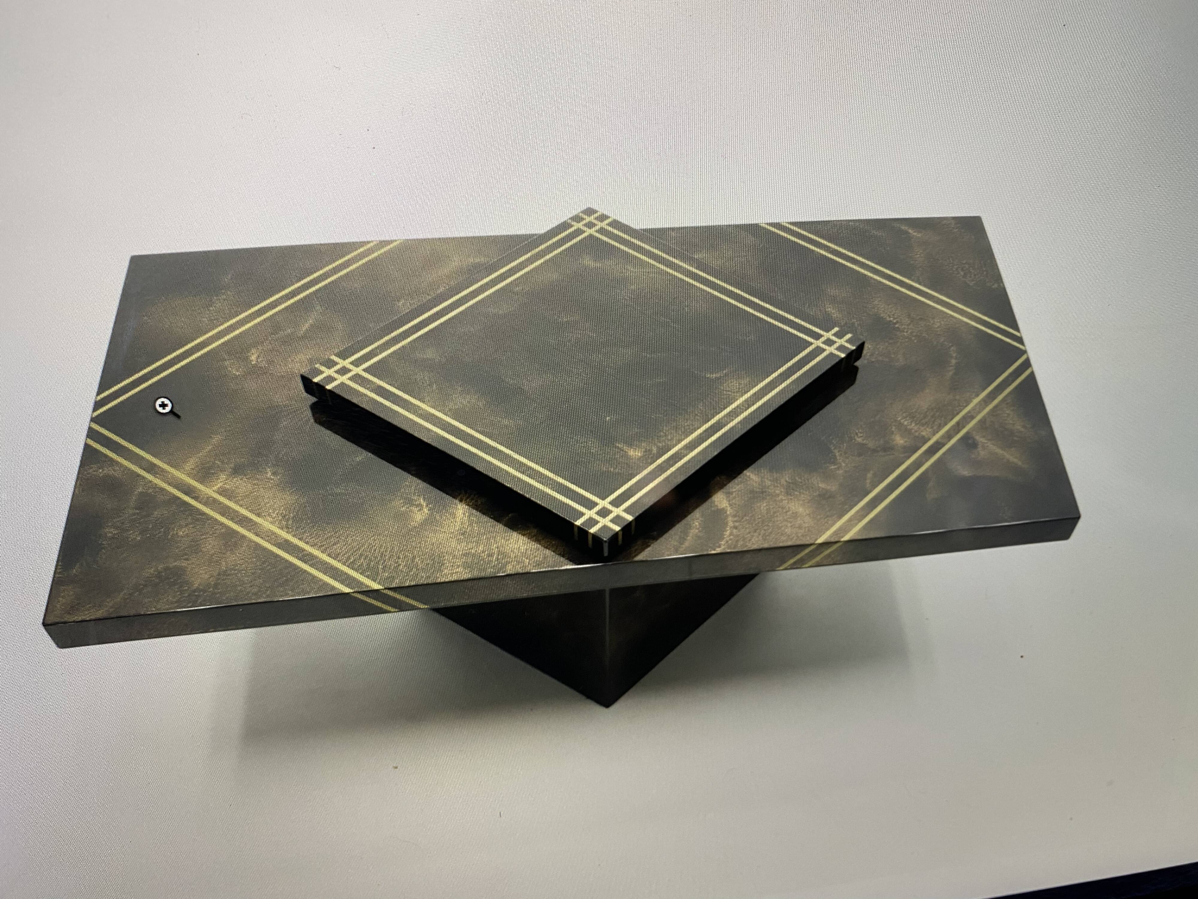 Coffee table bar Guy Lefevre for Ligne Roset