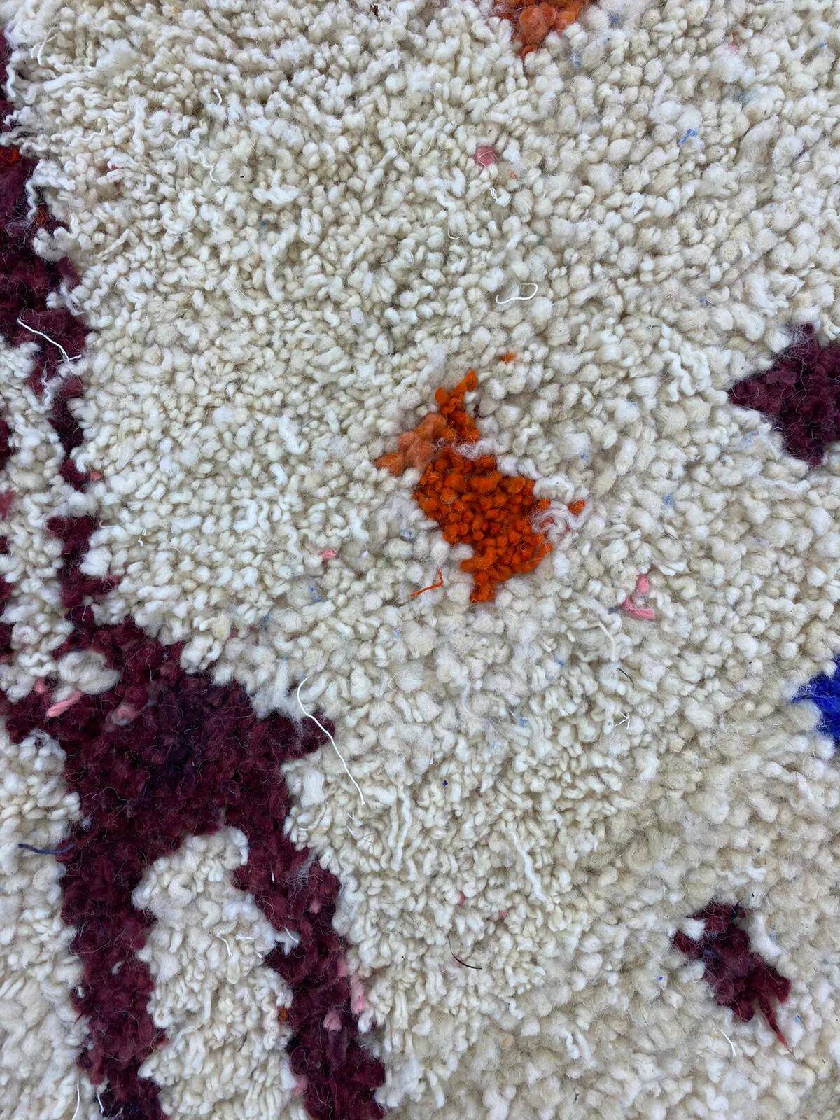 Handmade traditional carpet 250cm x 150cm Moroccan