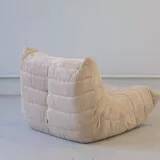 Armchair and Pouf Togo, model designed by Michel Ducaroy in 1973