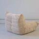 Armchair and Pouf Togo, model designed by Michel Ducaroy in 1973
