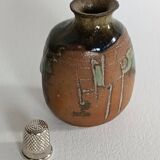 Michel delmotte miniature vase display object 1979