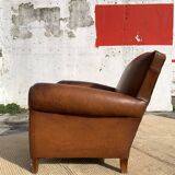 Leather club chair 1930
