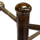 Vintage Wooden Sputnik Design Freestanding Coat Rack, 1970s, Brown