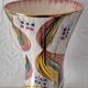 Art deco vase h.bequet quaregnon belgium
