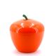 Pomme à glaçons orange en plastique, années 70