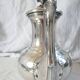 Christofle teapot, coffee pot silver-plated metal 19th art nouveau