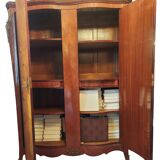 Rosewood & Marquetry Louis XV Style Wardrobe