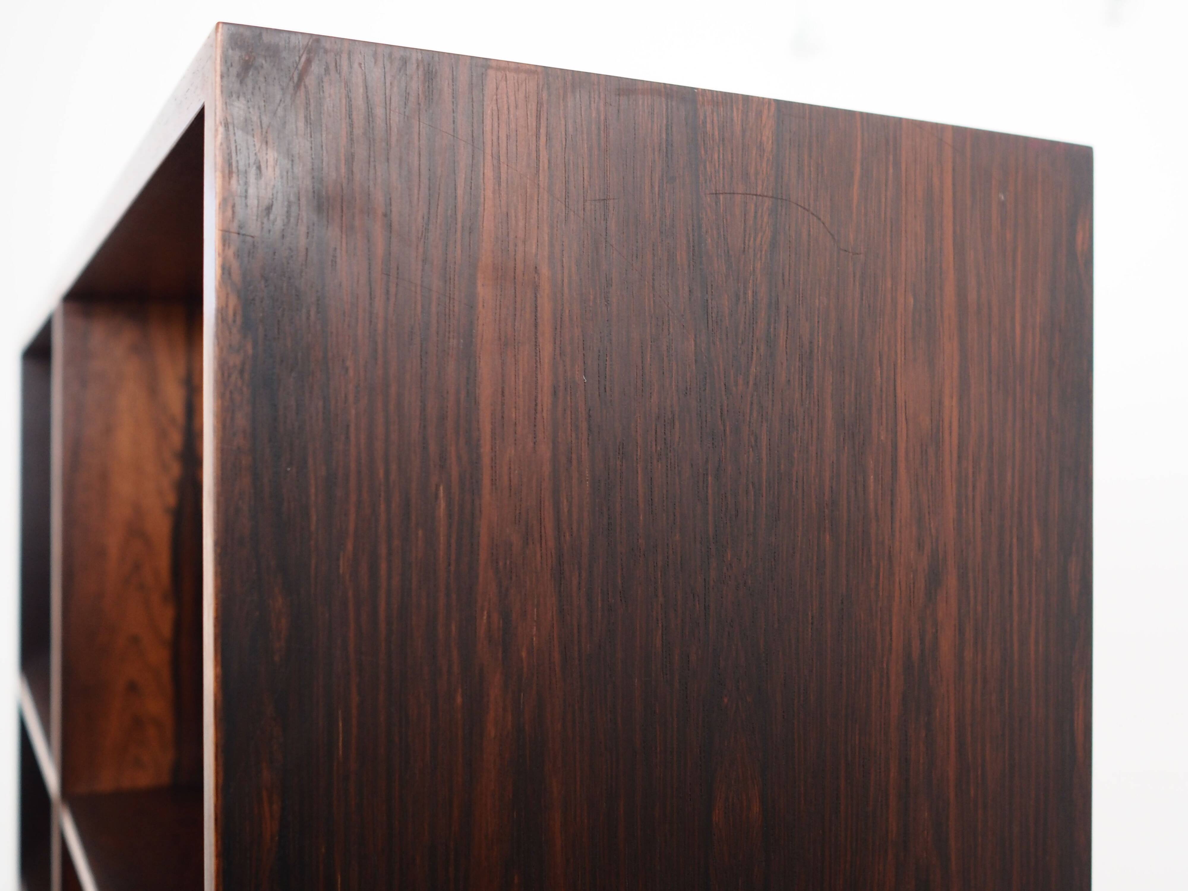 Rosewood bookcase, Danish design, 1970s, production: Denmark