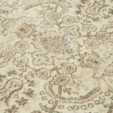 Handwoven anatolian beige rug 167 cm x 270 cm
