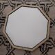 Octagonal mirror 70-80 years 62x62cm