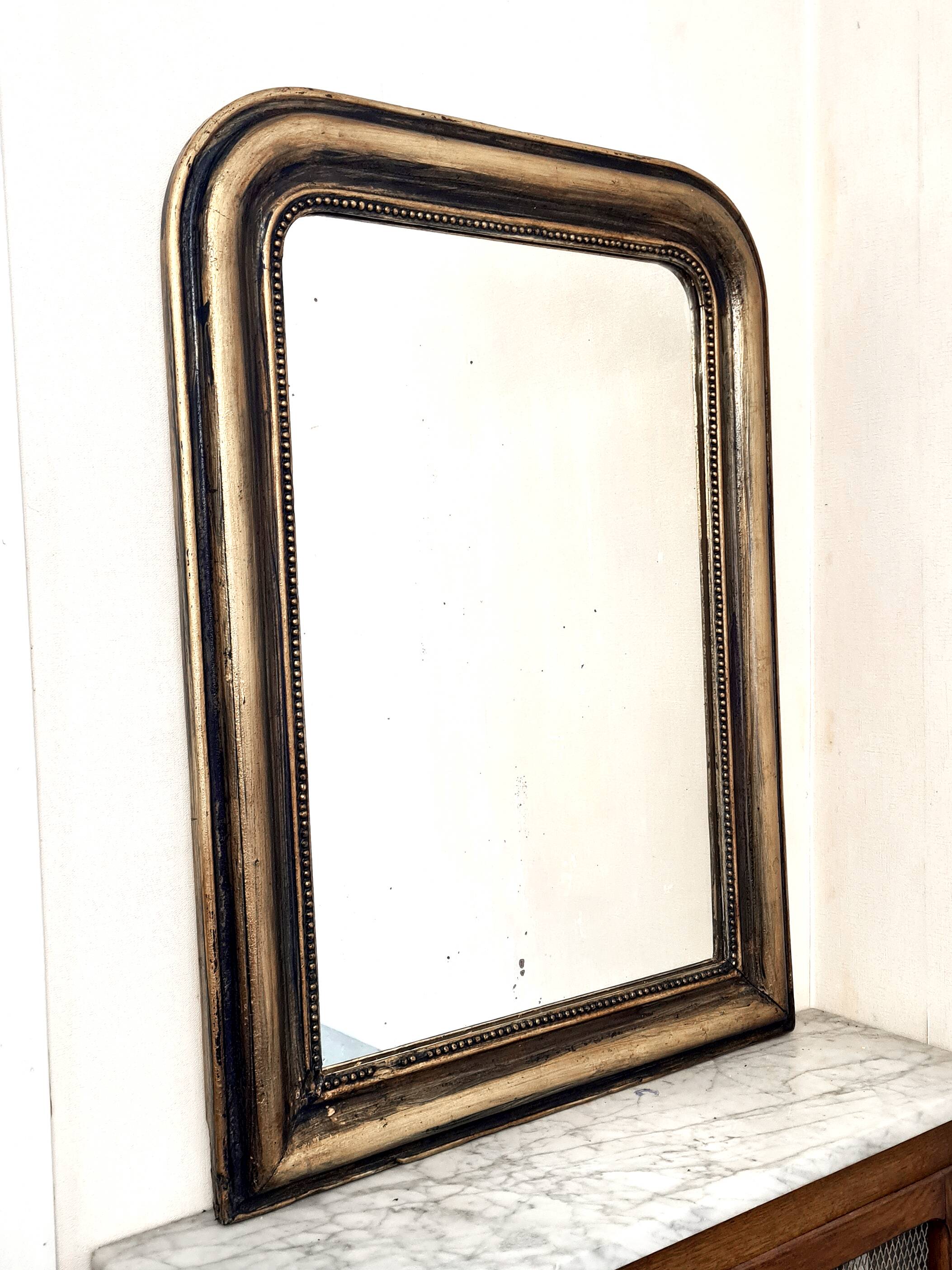 Antique Louis-Philippe mirror "Léonard"