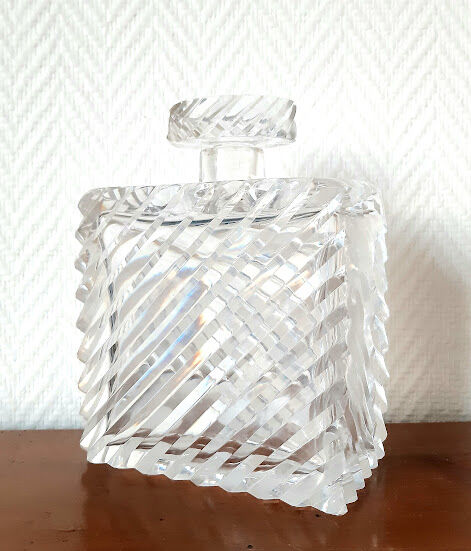 Art Deco cut glass whisky set