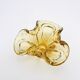 Murano bowl Archimede Seguso Bullicante Sommerso Yellow Gold