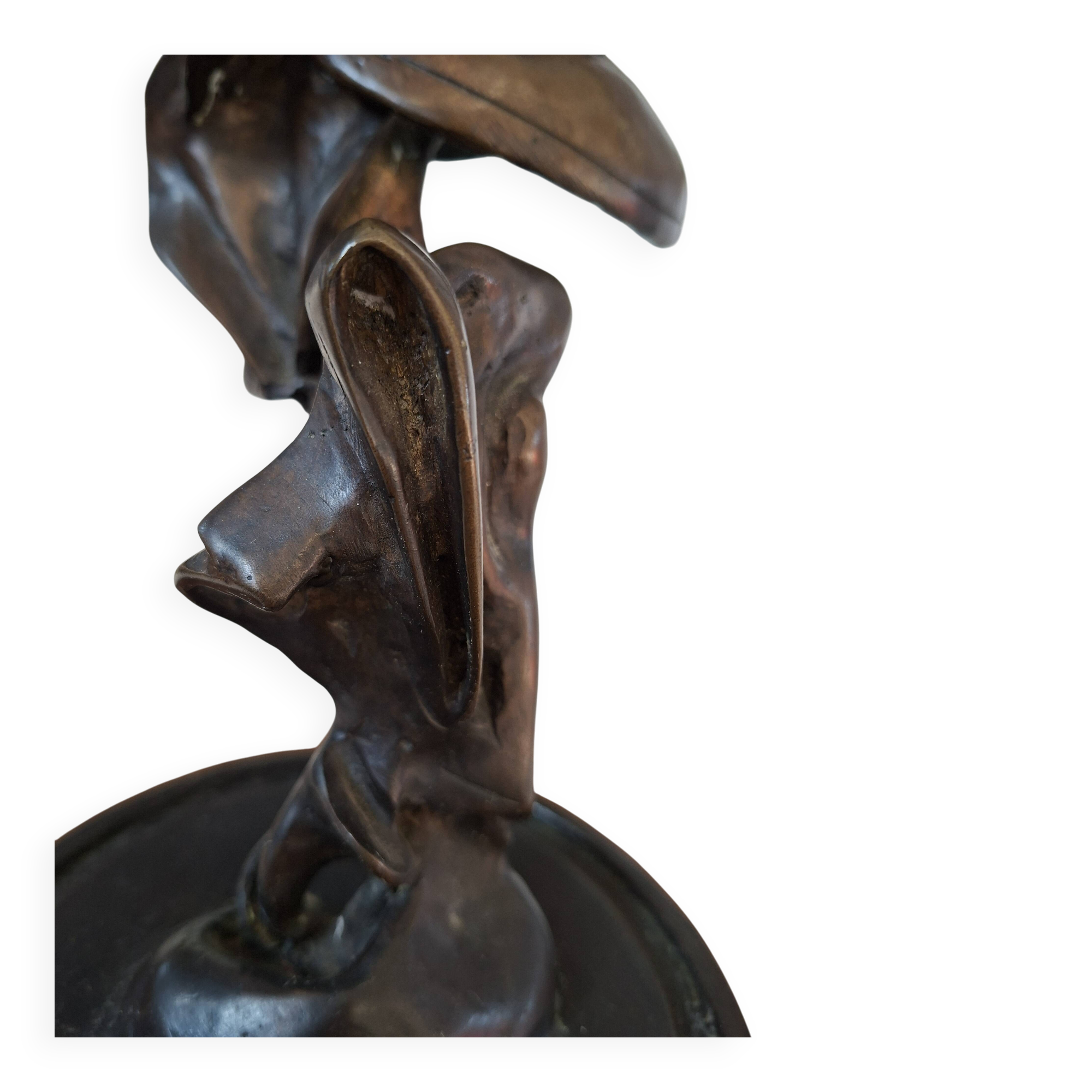 Scultura in Bronzo: "Cavallo in Torsione" - Camillo Catelli