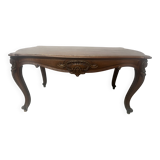 Louis XV style desk in solid walnut, 19th century