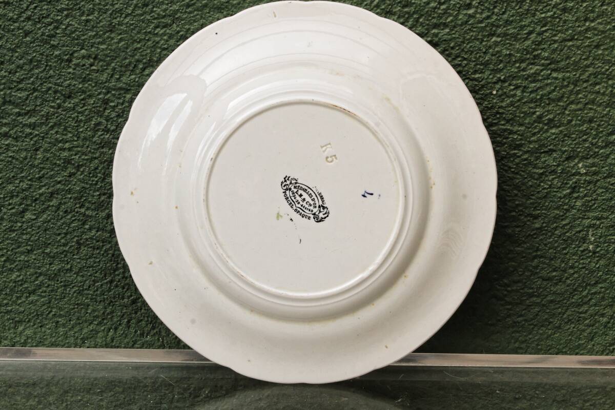 Set of 10 plates Creil & Montereau, Siege of Sebastopol, fine earthenware