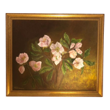 Table XXeme, bouquet, framed and signed.