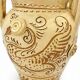 Sgraffito Neo-Archaic Vase - Signed FF Fanciullacci, 1950