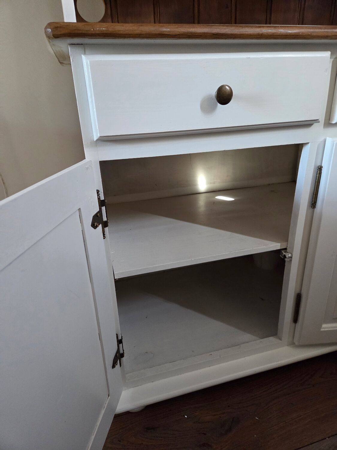 French provincial or rustic farmhouse buffet and dresser