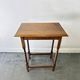 Antique Edwardian Oak Barley Twist Petite Occasional Side Table 1900s-1920s