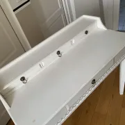 White desk
