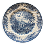 Assiette plate Churchill The Georgian Collection bleu
