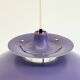 PH5 pendant lamp purple by Poul Henningsen for Louis Poulsen