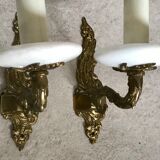 Pair of wall lamps