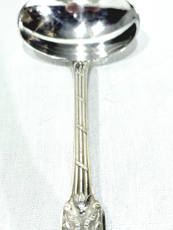 Martial gauthier - louche a creme en argent