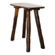 Olive wood stool, France 1970s