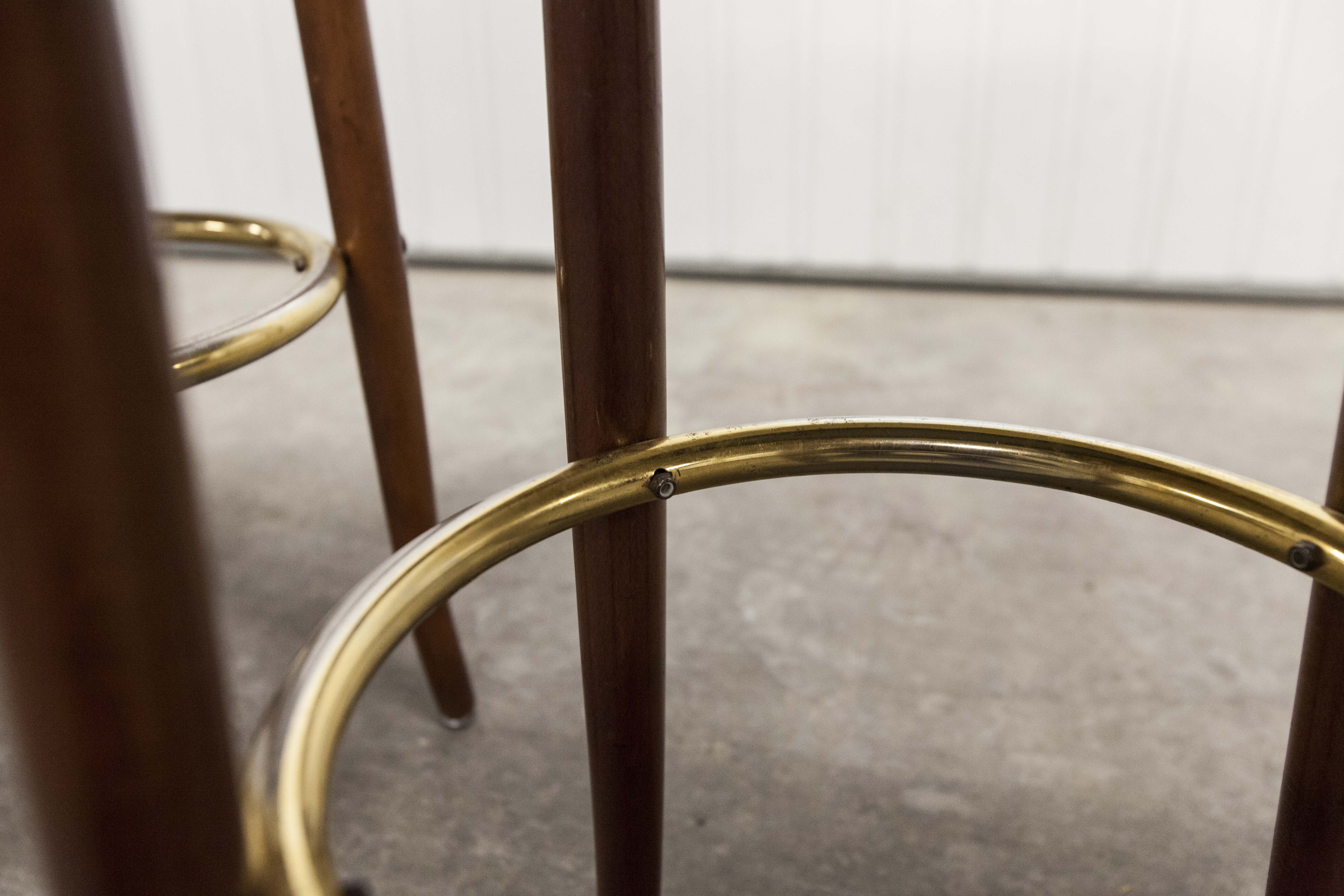 Pair bar stools Hindermann Wellereau