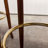 Pair bar stools Hindermann Wellereau