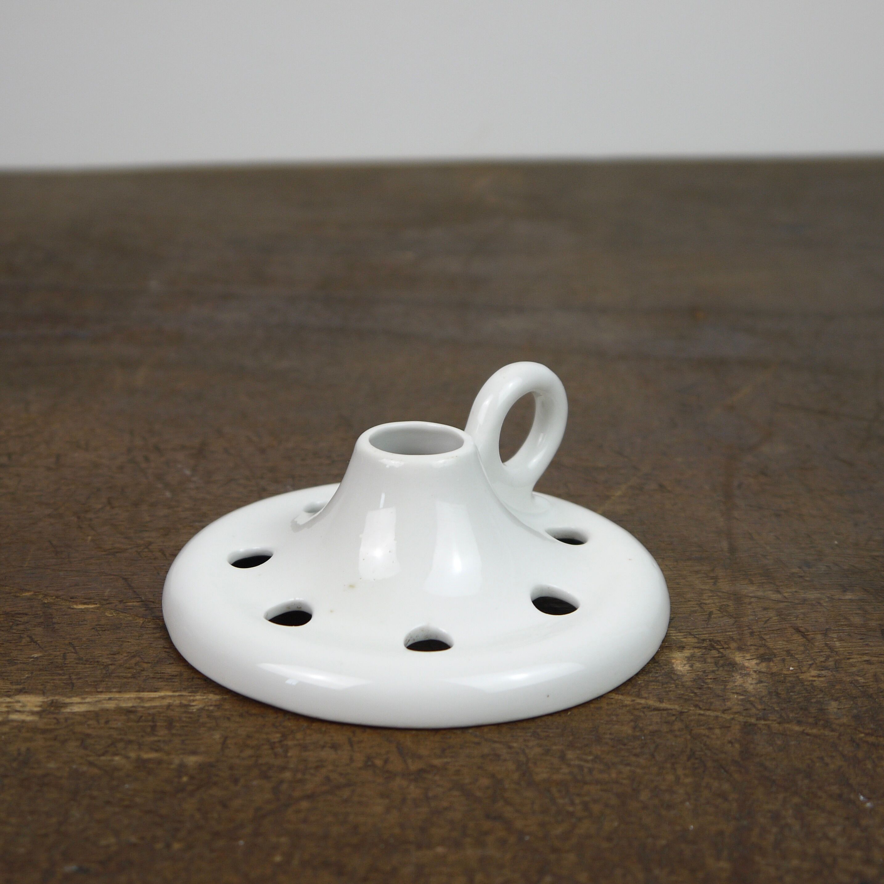 Porcelain candlestick