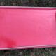 Vintage red formica server